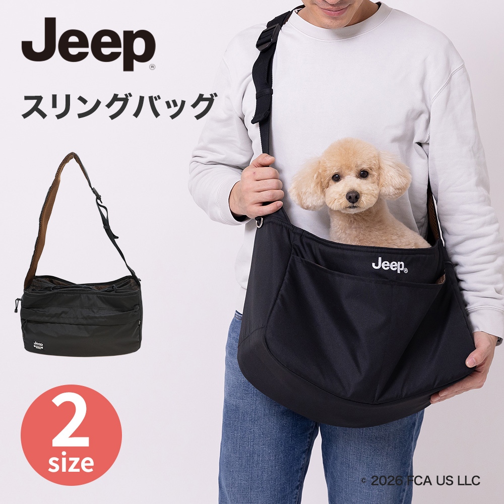 JEEP スリングバッグ　ブラック