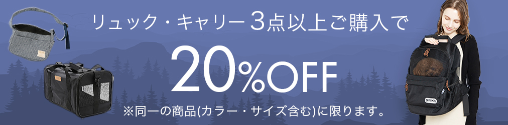 リュック・キャリーバッグまとめ買いキャンペーン