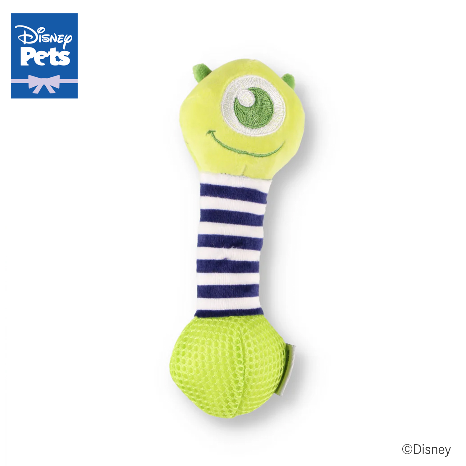【5点購入で10％OFF】Disney ディズニーカラカラトイ ミッキー・くまのプーさん・サリー・マイク・ロッツォ カラカラ鳴るよ 犬のおもちゃ 猫のおもちゃ 鈴入り